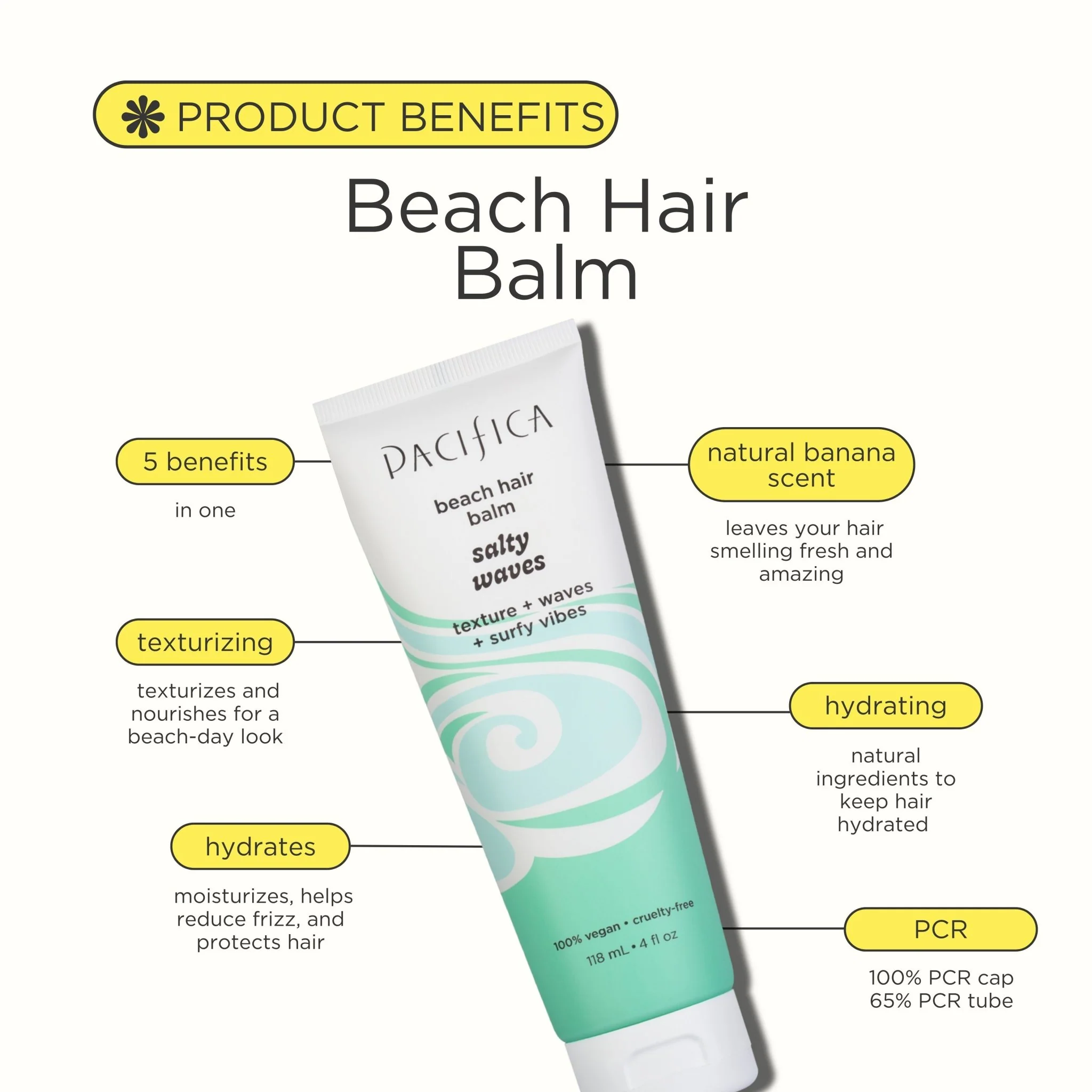 Beach Hair Balm Salty Waves - Image 4