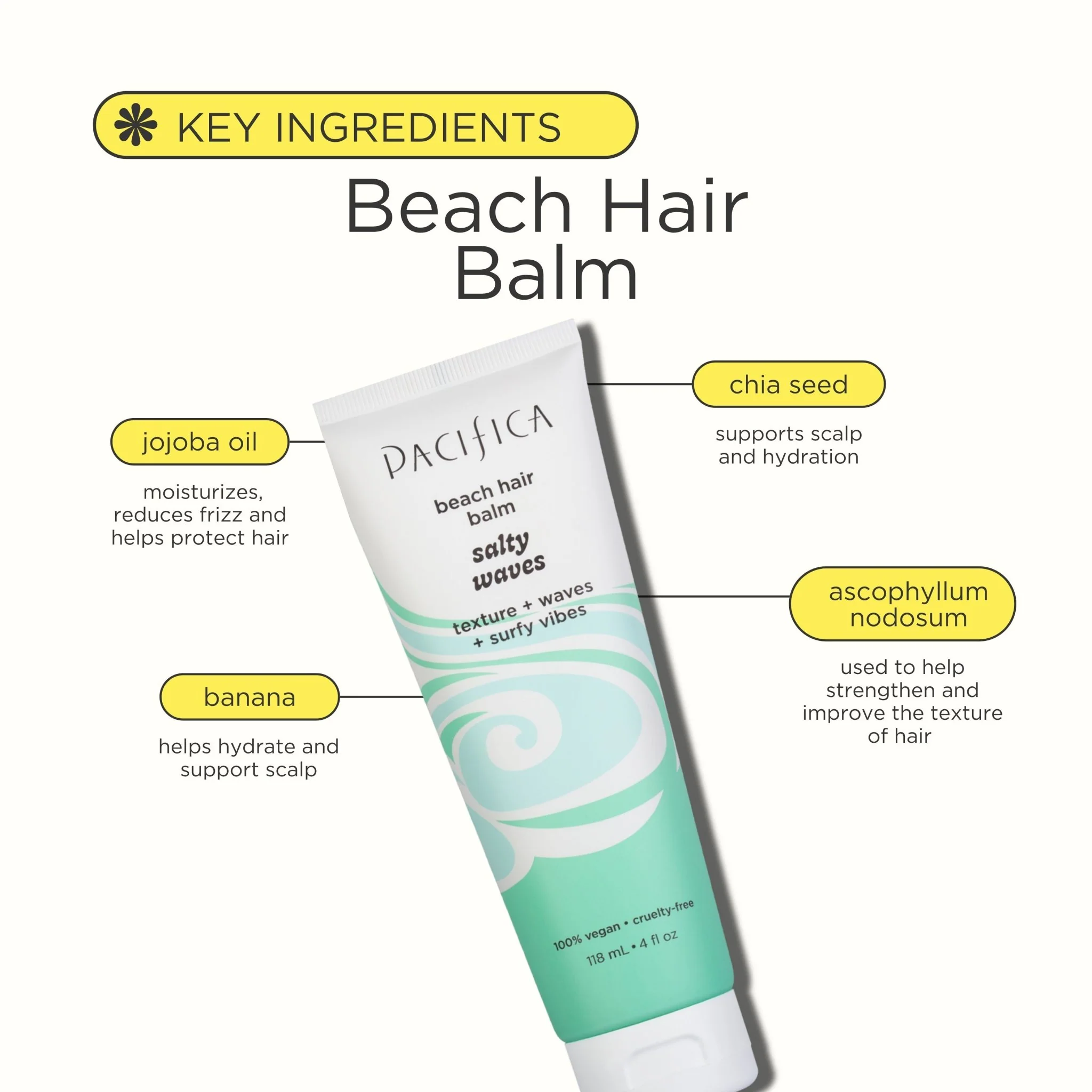 Beach Hair Balm Salty Waves - Image 5