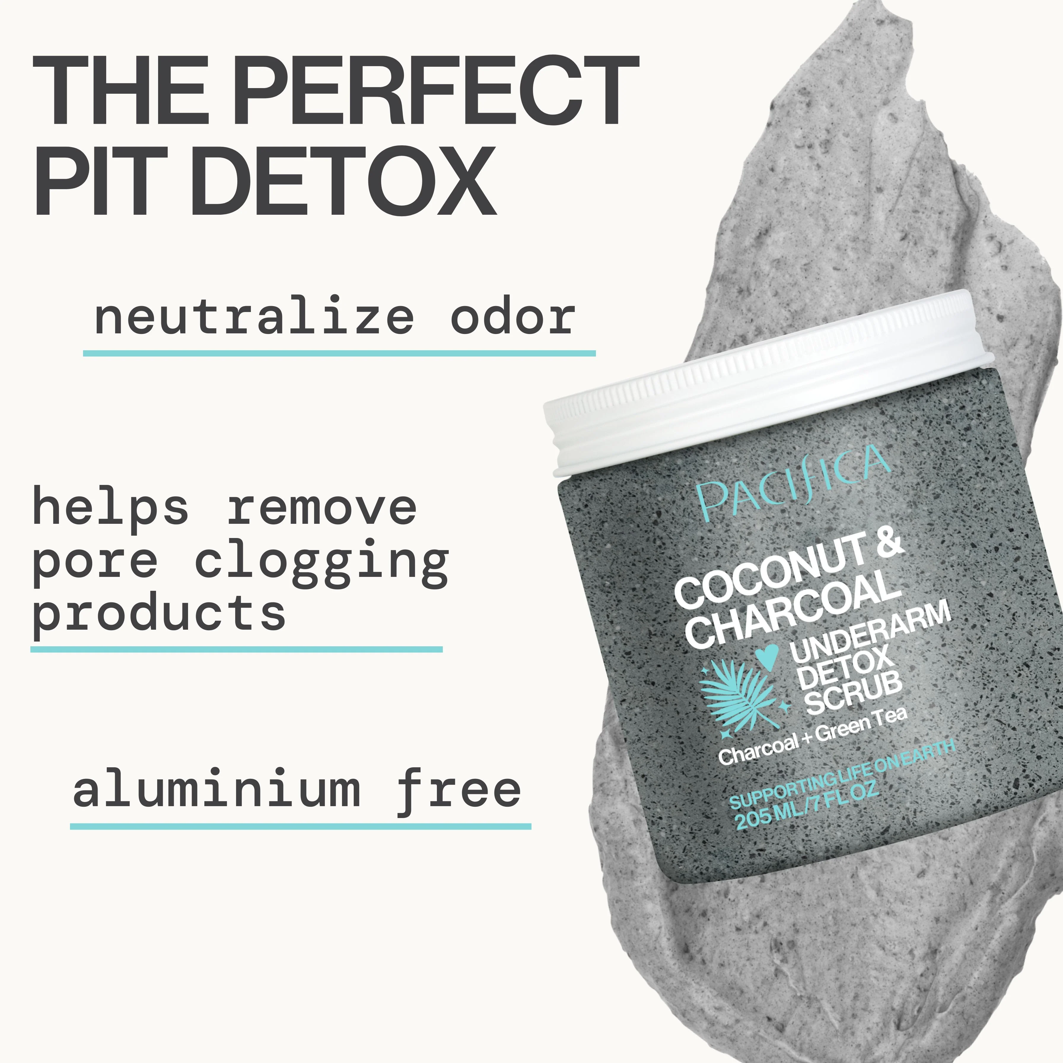 Coconut & Charcoal Underarm Detox Scrub - Image 6
