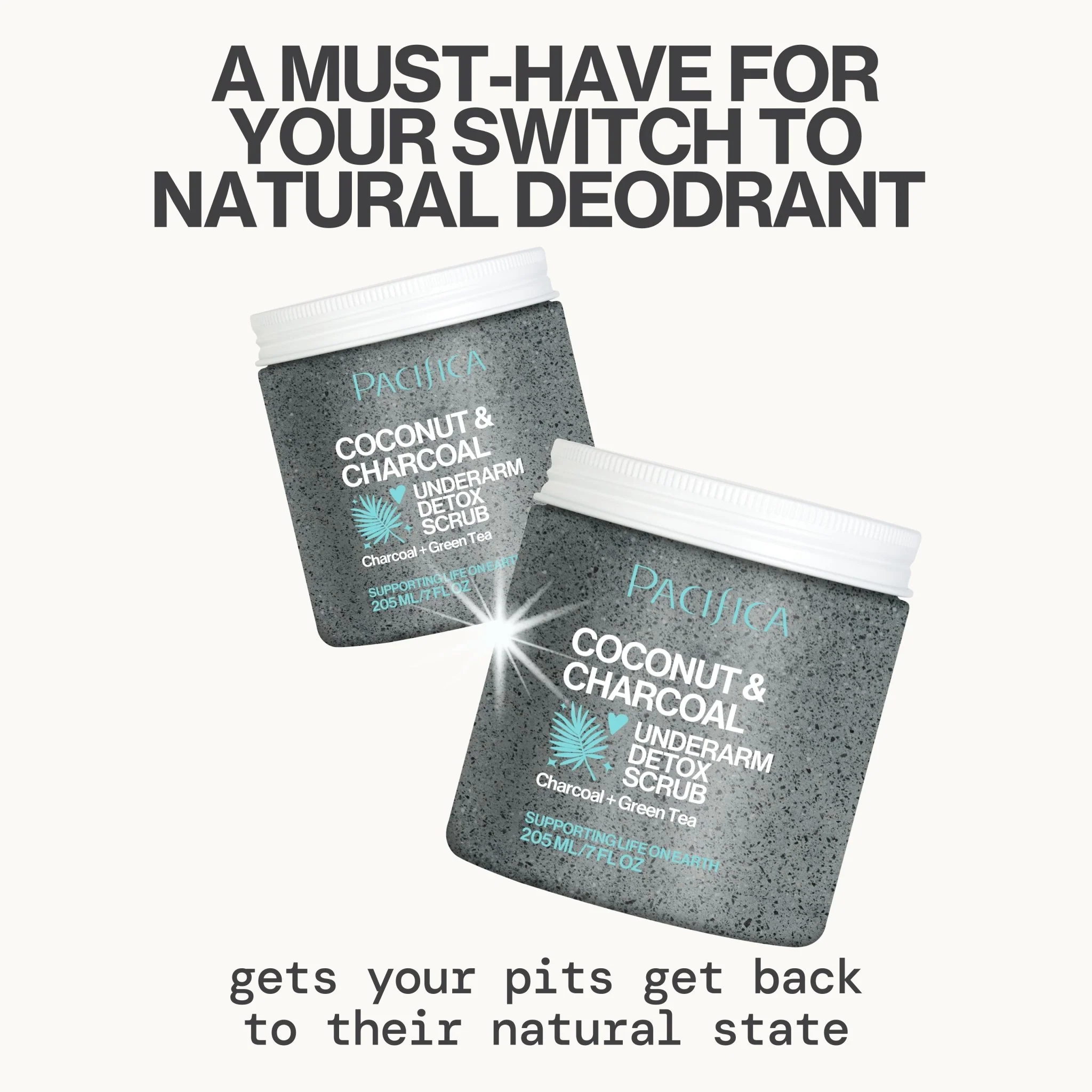 Coconut & Charcoal Underarm Detox Scrub - Image 7