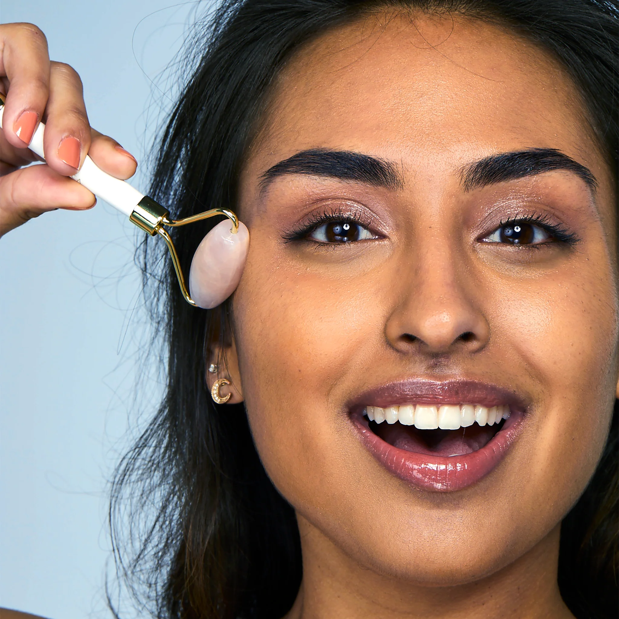 Crystal Wand Secret Weapon Rose Quartz Facial Roller - Image 5