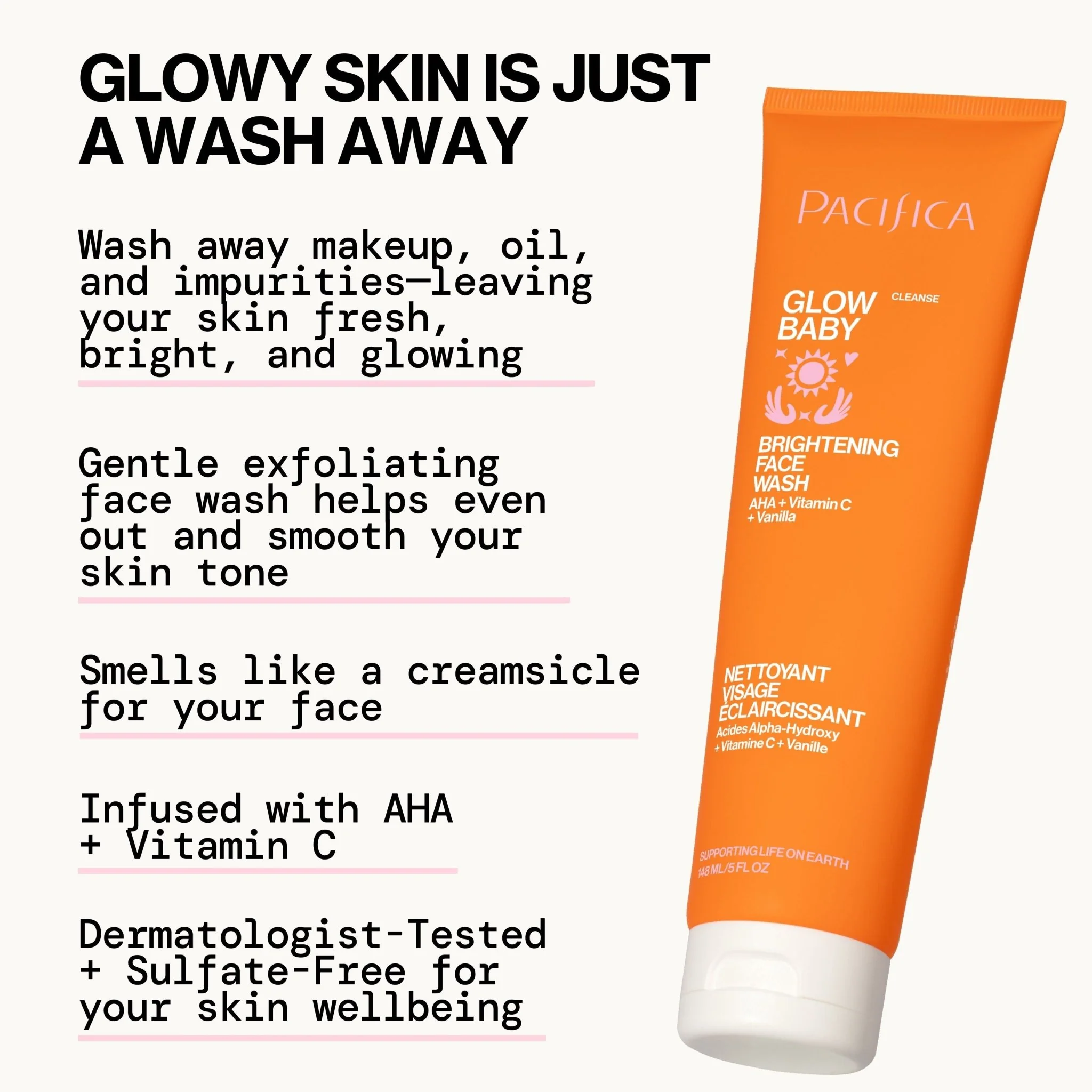Glow Baby Brightening Face Wash - Image 5
