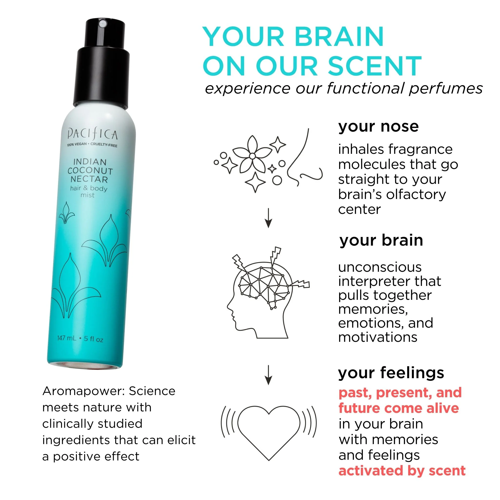 Indian Coconut Nectar Hair & Body Mist - Image 3