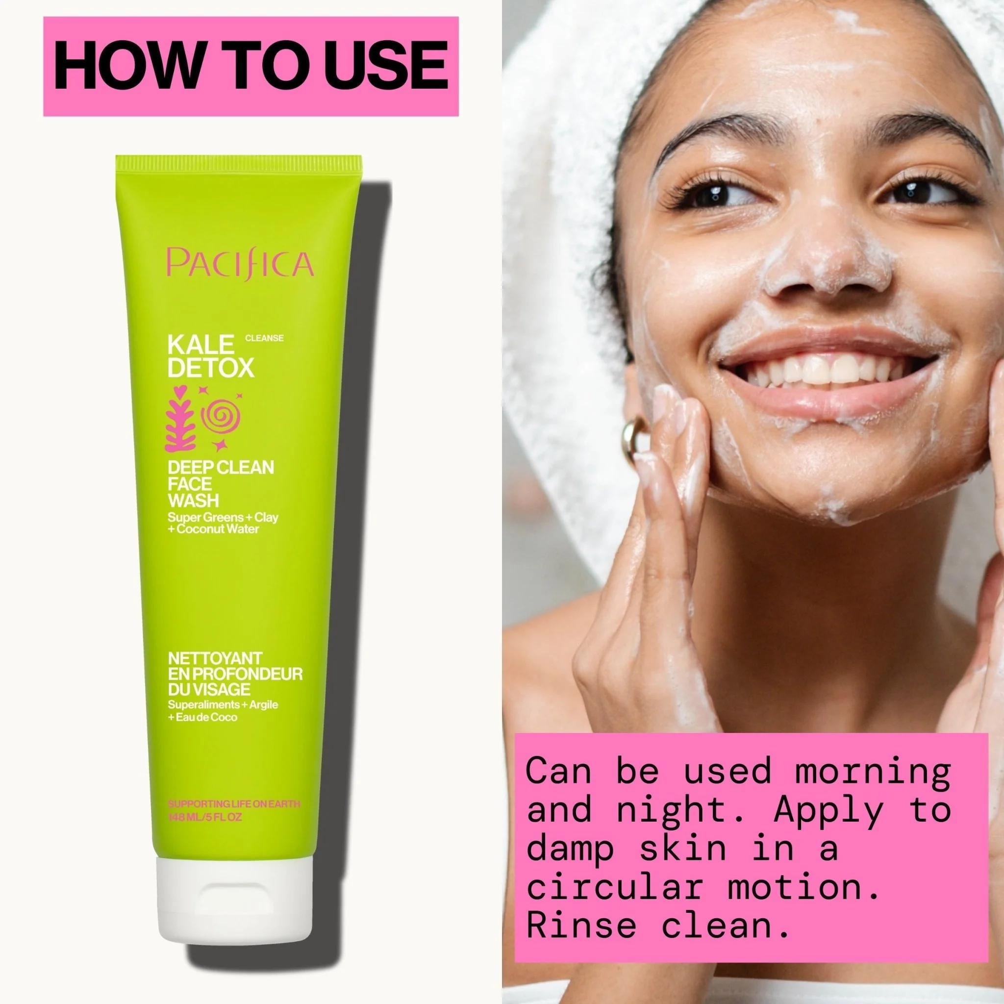 Kale Detox Deep Cleaning Face Wash - Image 10