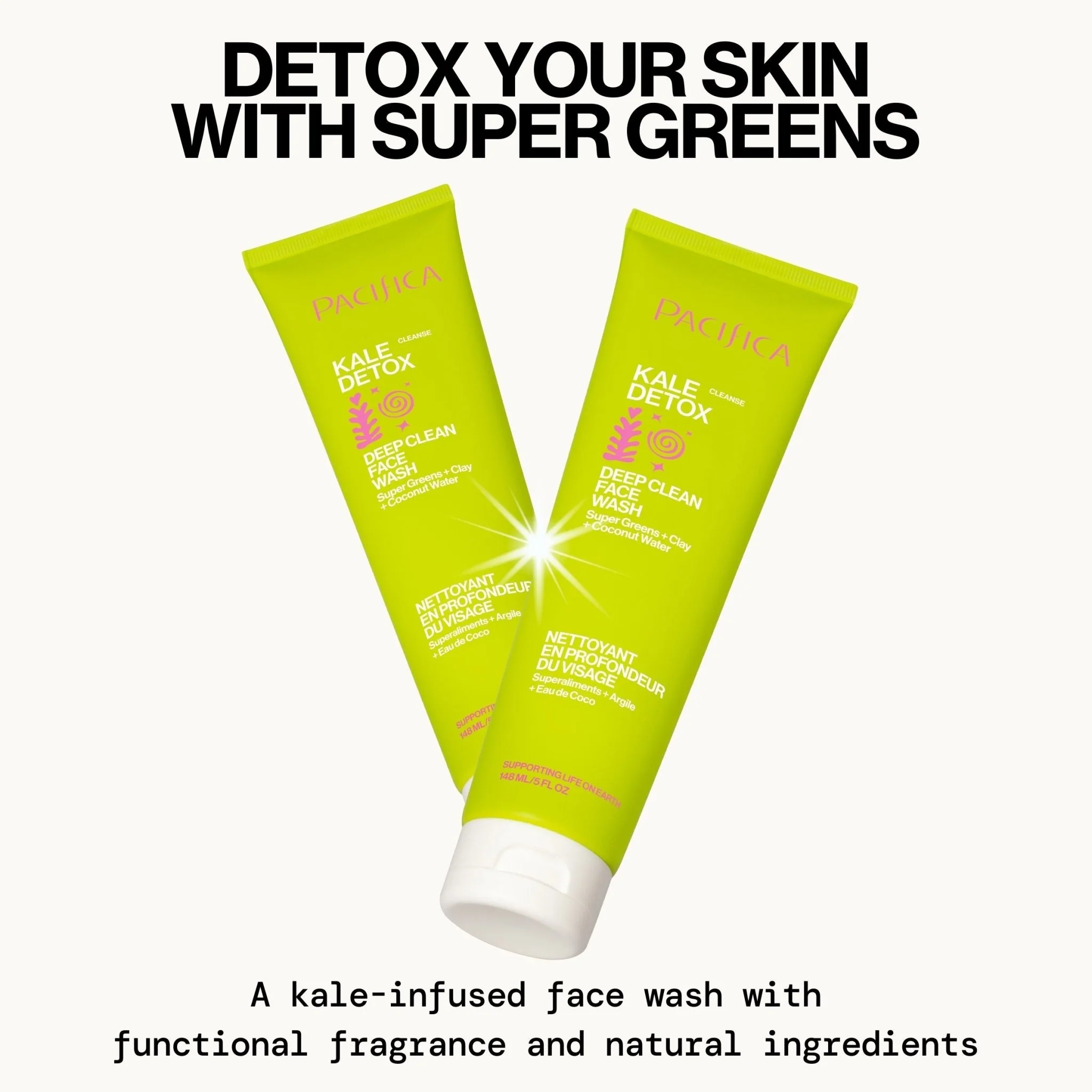 Kale Detox Deep Cleaning Face Wash - Image 4