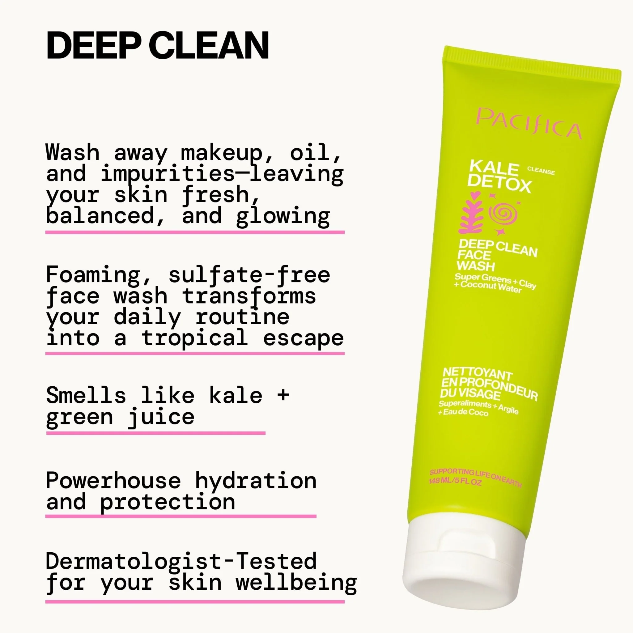 Kale Detox Deep Cleaning Face Wash - Image 6