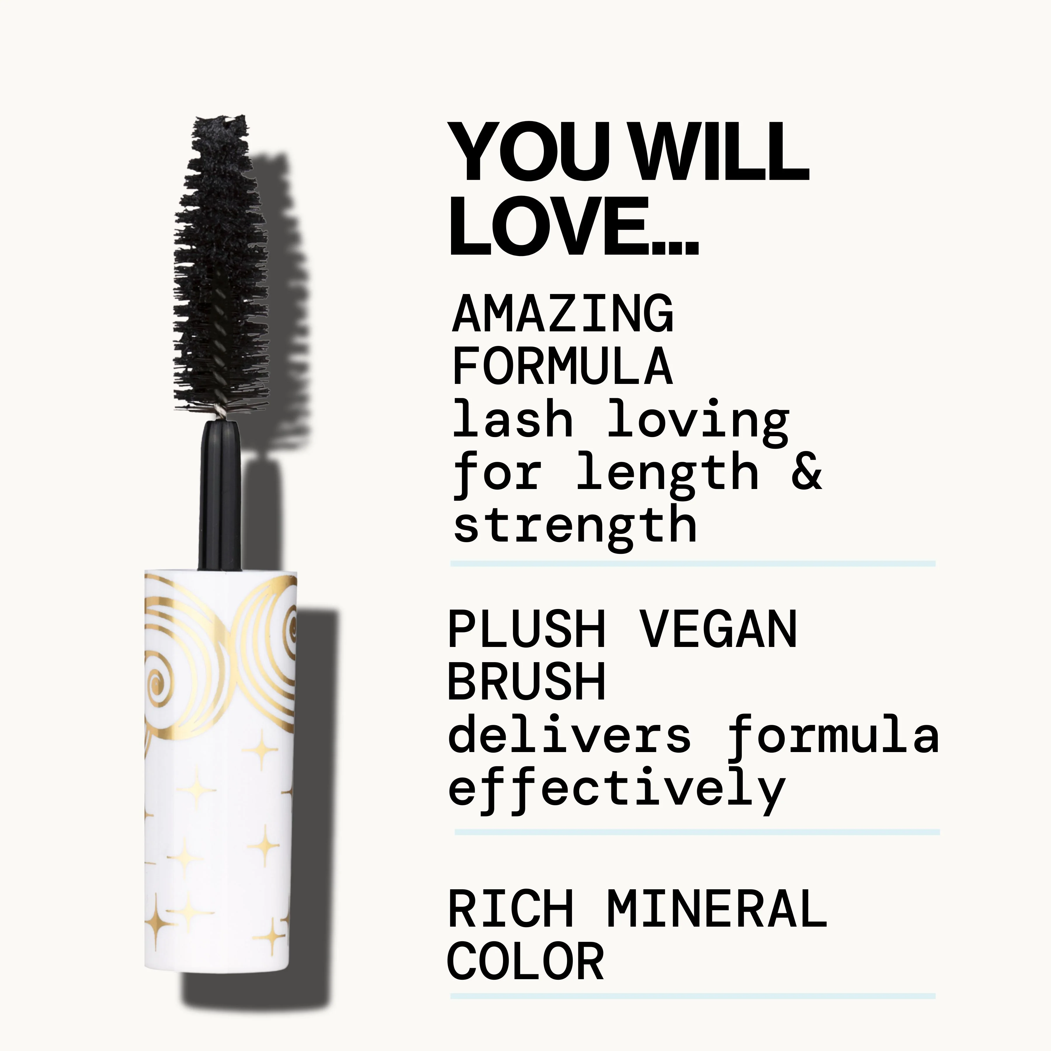 Stellar Gaze Length & Strength Mineral Mascara Mini - Image 4