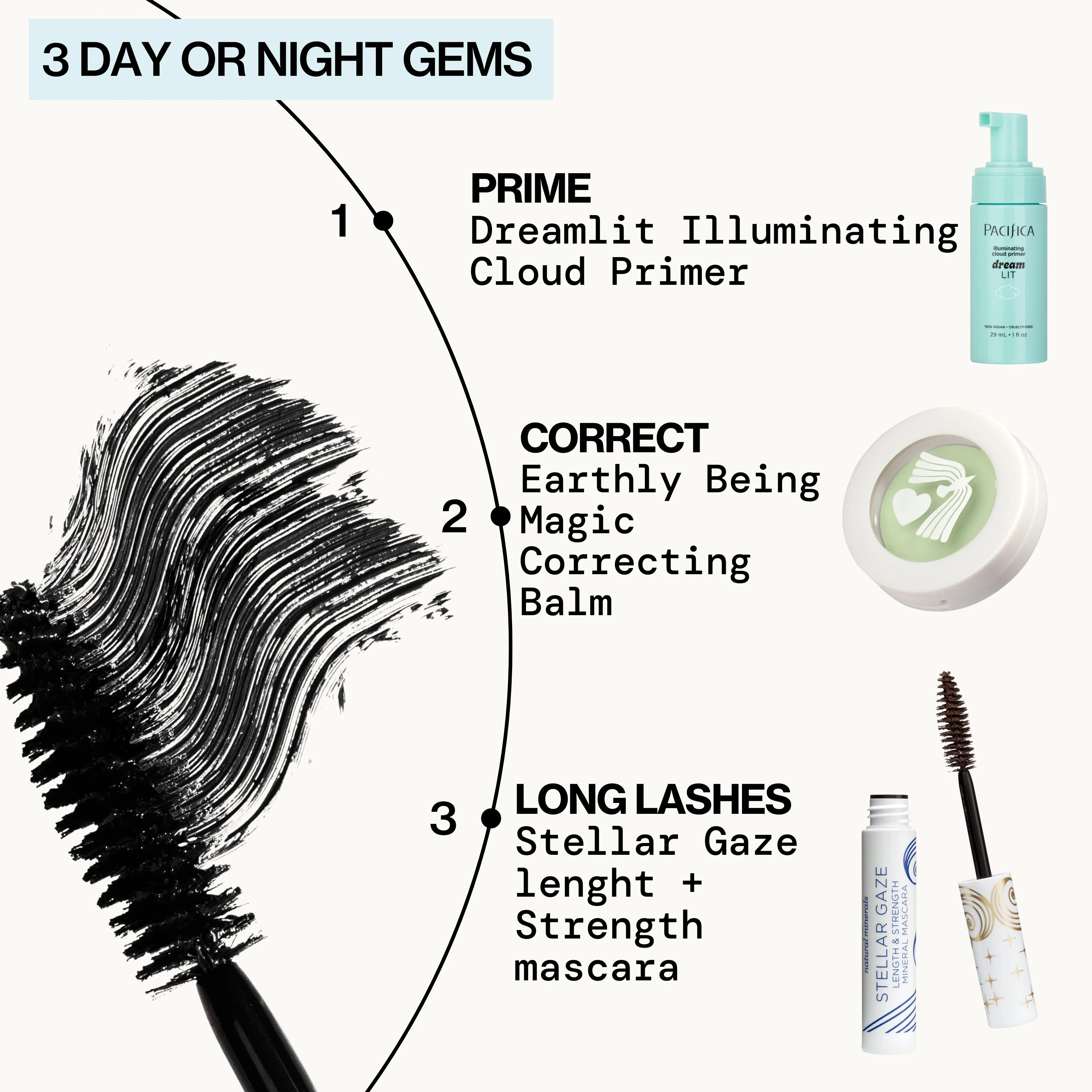 Stellar Gaze Length & Strength Mineral Mascara Mini - Image 6