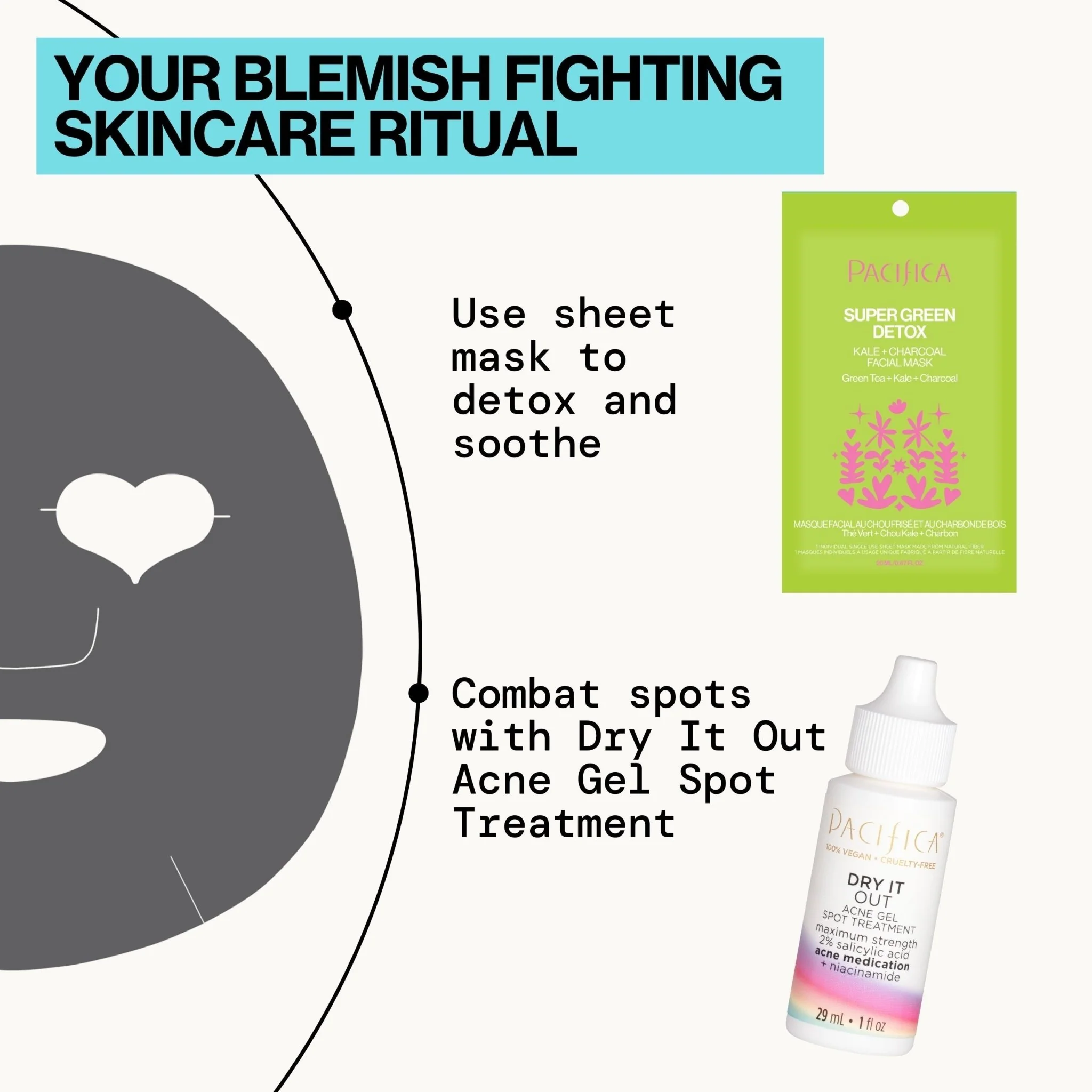 Super Green Detox Kale & Charcoal Detox Facial Mask - Image 10