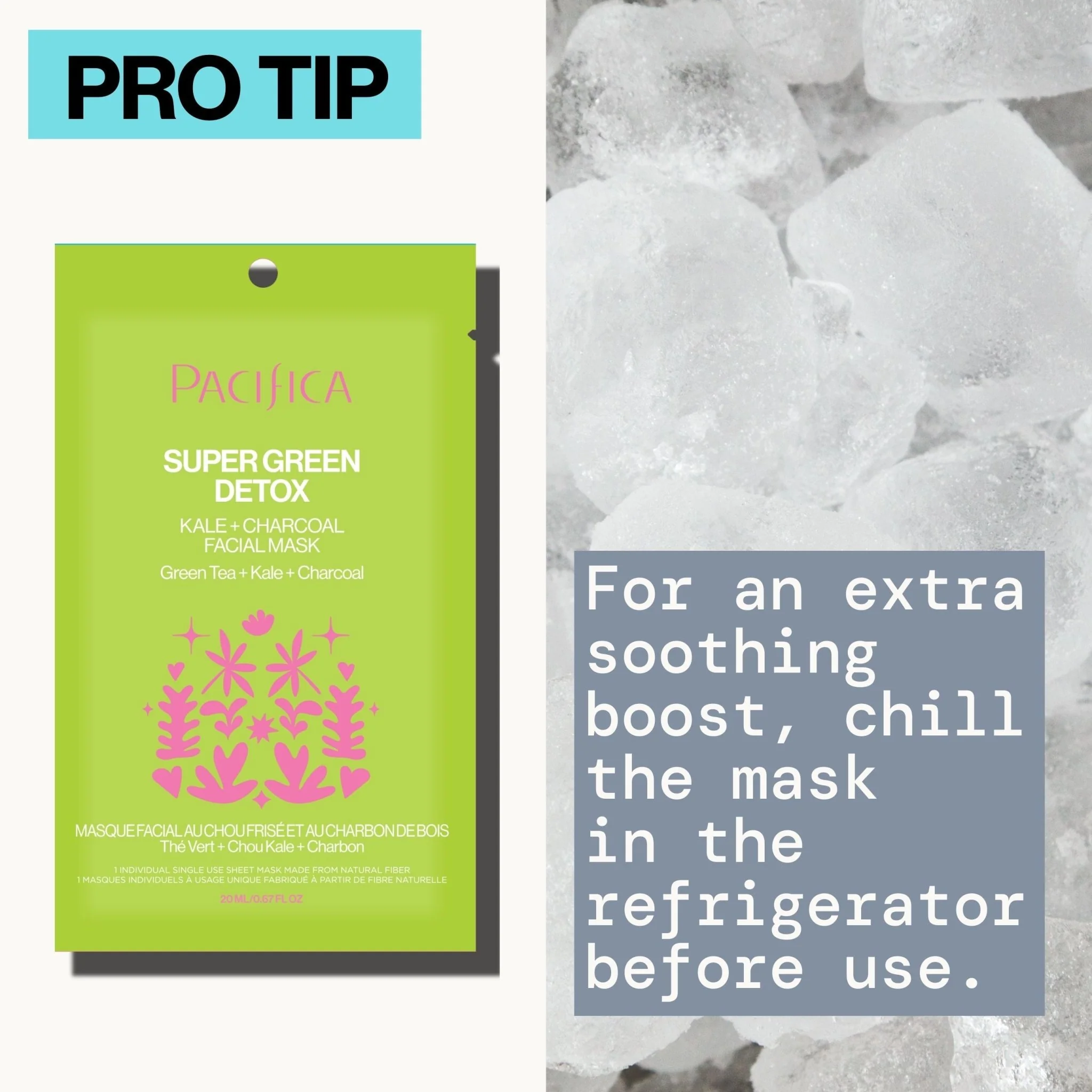 Super Green Detox Kale & Charcoal Detox Facial Mask - Image 9