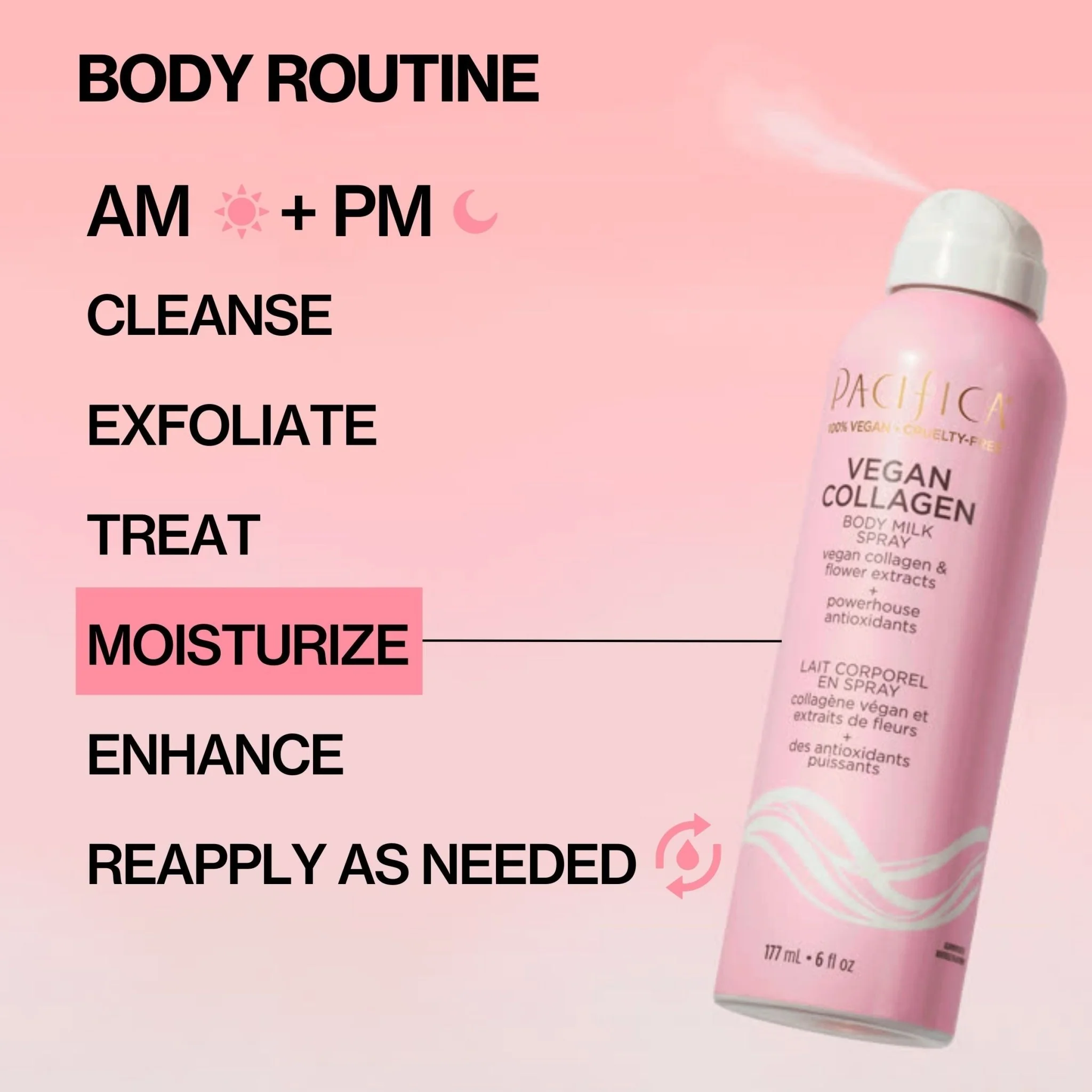 Vegan Collagen Body Milk Spray - Image 5