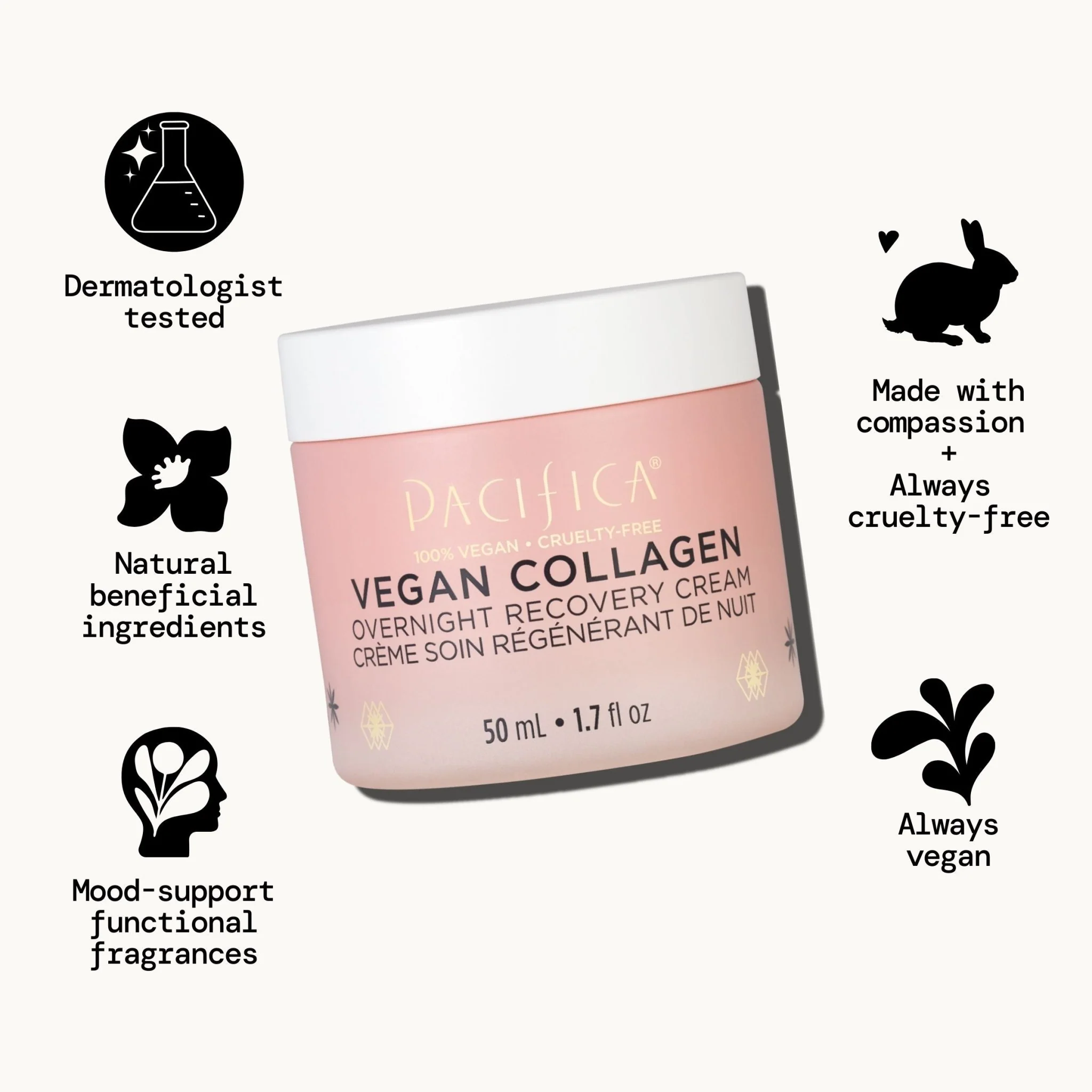 Vegan Collagen Overnight Recovery Cream - Image 8
